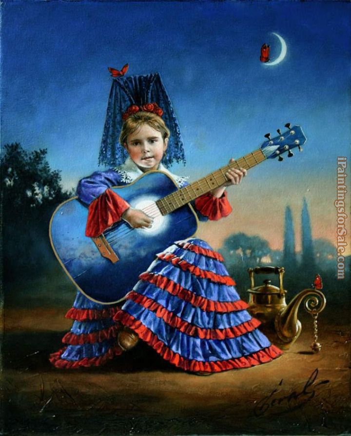 Michael Cheval The Muse of Spanish Heart